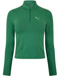 PUMA - Train Reg Length Half Zip Fleece - Lyst