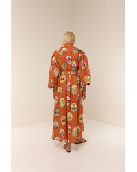 Palm Noosa - Noddy Linen Long-Sleeve Maxi Shirt-Dress - Lyst