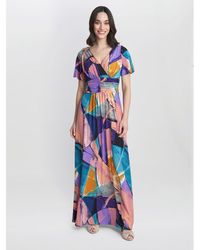 Gina Bacconi - Elodie Jersey Maxi Dress - Lyst