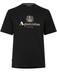 Aquascutum - T-Shirt - Lyst