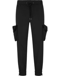 BOSS - Khaby Wide Leg Trousers - Lyst