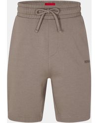 HUGO - Bodywear Sporty Logo Shorts With Logo Tape Detail - Lyst