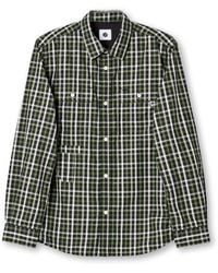 Pretty Green - Pelton Check Long-Sleeve Patterned Shirt - Lyst