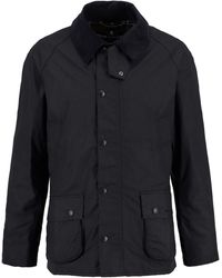 Barbour - Ashby Water Resistant Windproof Long Sleeve Wax Jacket - Lyst