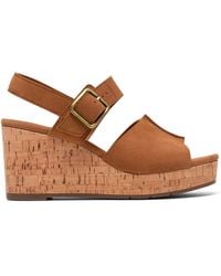 Clarks - Sabina Dream Tan Suede - Lyst