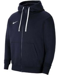Nike - Park 20 Cotton Zip-Collar Hoodie - Lyst