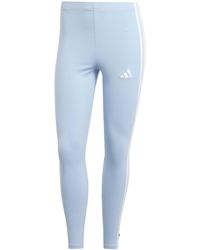 adidas - Essentials 3 Stripe Leggings - Lyst
