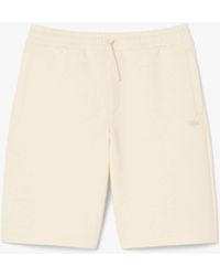 Lacoste - Fleece Jogger Shorts - Lyst
