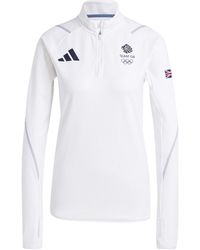 adidas - Team Gb Performance Tracksuit Top - Lyst