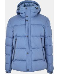 BOSS - Omaris Water-Repellent Hooded Long Sleeve Short Puffer Jacket - Lyst