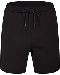 BOSS - Soft Fleece Drawstring Shorts - Lyst