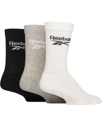 Reebok - Core Crew Socks - Lyst