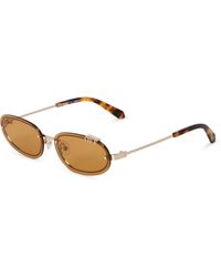 Off-White c/o Virgil Abloh - Miami 53 Oval Sunglasses - Lyst