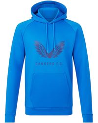 Castore - Rangers Logo Hoodie - Lyst