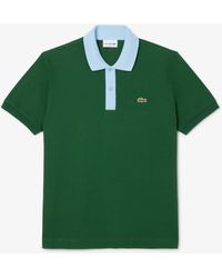 Lacoste - Contrast Collar L.12.12 Polo Shirt - Lyst