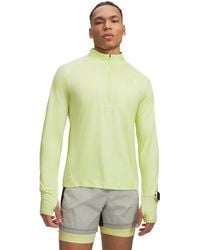 Under Armour - Explor Trail Run ¼ Zip Fade Lumos Lime - Lyst