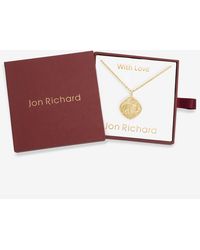 Jon Richard - Plated Molten Horoscope Necklace - Lyst