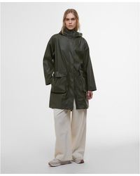 Barbour - Atlas Hooded Long Sleeve Knee Length Rain Anorak - Lyst