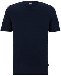 BOSS - Tessler 150 Cotton Short Sleeve Slim Fit T-Shirt - Lyst