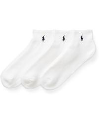 Polo Ralph Lauren - Three Pack Sport Socks - Lyst