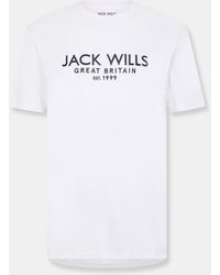 Jack Wills - Carnaby Logo T-Shirt - Lyst