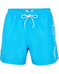 Calvin Klein - Large Logo Swim Shorts - Lyst