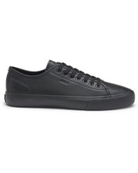 BOSS - Low Profile Sporty Trainers With Rubber Soles - Lyst
