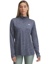 Under Armour - Tech 1/2 Zip Long Sleeve Performance T-Shirt - Lyst