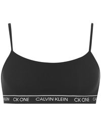 Calvin Klein - One Cotton Unlined Bralet - Lyst