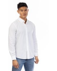 Peter Werth - Long Sleeve Plain Shirt - Lyst