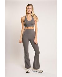 agon® - Signature Halter-Neck Crop-Top - Lyst