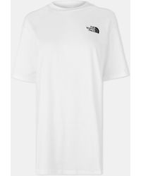 The North Face - Essential Cotton Oversized T-Shirt - Lyst