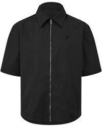 Givenchy - Short Sleeved Zip Shirt - Lyst