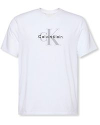 Calvin Klein - Monogram T-Shirt - Lyst