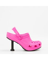 Balenciaga - Adjustable Ankle Strap Heeled Sandals - Lyst