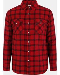 Lee Cooper - Check Long Sleeve Patterned Shirt - Lyst