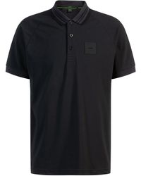 BOSS - Hbg Paddy Rib Polo Shirt, Sporty Sophistication - Lyst