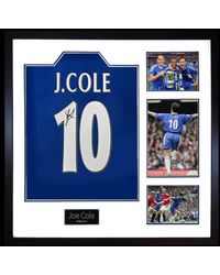 The Fan Cave - Joe Cole Signed Chelsea Shirt Elite Frame - Lyst