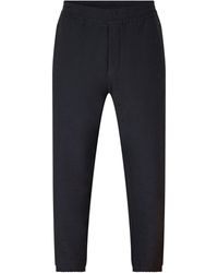 Emporio Armani - Closed Hem Fleece Joggers - Lyst