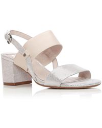 moda in pelle lodrana block heel sandal