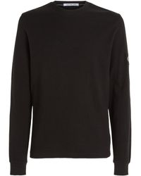 Calvin Klein - Waffle Long Sleeve Top - Lyst