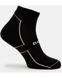 BOSS - Iconic Plush Trainer Ankle Socks With Logo Detail - Lyst