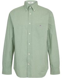 GANT - Gingham Long Sleeve Patterned Shirt - Lyst