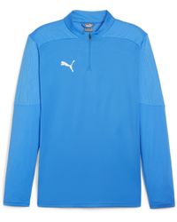 PUMA - Teamfinal Training 1/4-Zip Fleece - Lyst