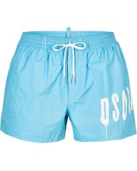 DSquared² - Dsq Spray Swim Shorts - Lyst