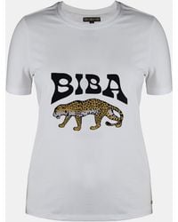 Biba - Logo T-Shirt - Lyst