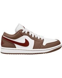 Nike - 1 Leather Low-Top Trainers - Lyst