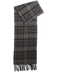 Barbour - Tartan Lambswool Scarf - Lyst
