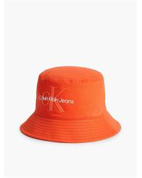 Calvin Klein - Monogram Bucket Hat - Lyst