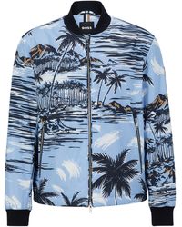 BOSS - Clovis Softshell Jacket - Lyst